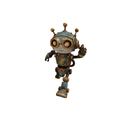 Brave Little Steampunk Automaton Character
