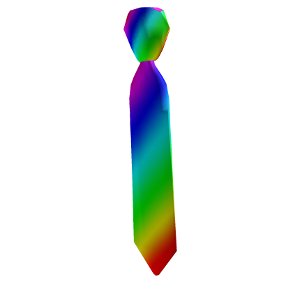 Rainbow Necktie