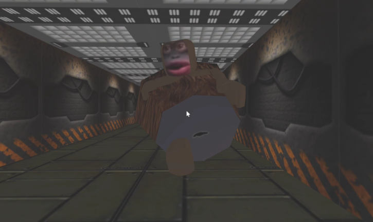 Survive Le Monke Uh Oh Stinky in Area 51 screenshot 4