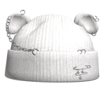 White Beanie