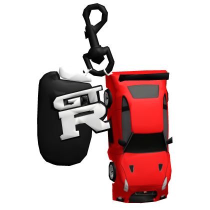 Red & Black Duo Keychain