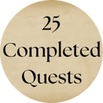 25 Completed Quests