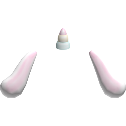 ♡⸝⸝ cute pastel unicorn horn with bunny ears 