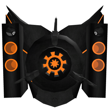 Orange Big T.R.I Titan Plasma Core Rework [Glow] Roblox item