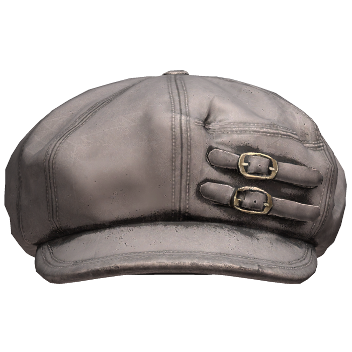 Ivory Buckle Beret