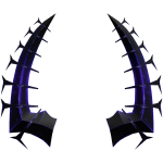 Amethyst horns of the Fallen Kings