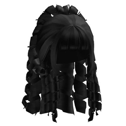 ouji harajuku jellyfish hair w/ star clip (white) | Roblox