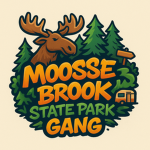 Gorham, NH Moose Brook State Park Gang 1990s
