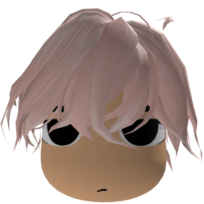 Pink Cute Cool Boy Hair Roblox item
