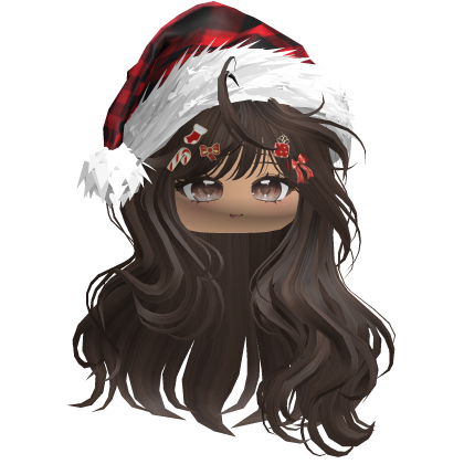 Cute Christmas Waves w/ Charms (Brown)