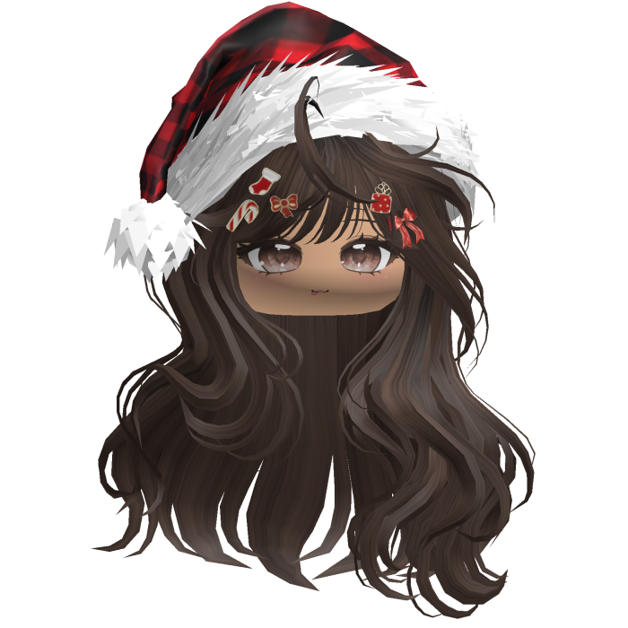 Cute Christmas Waves w/ Charms (Brown)