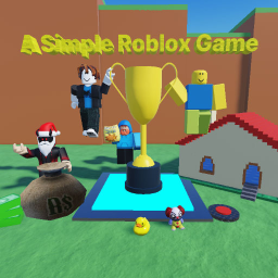 A Simple Roblox Game (12 Endings) UPD