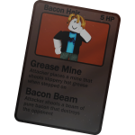 [Starter Series] - Bacon Trading Card