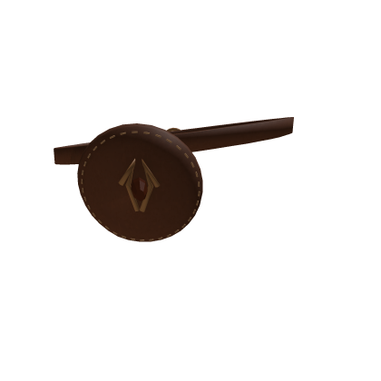 Nox Stitched Eyepatch - Saddle & Brass