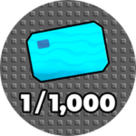Collected a 1 / 1,000 Card!