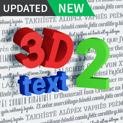 ThreeDText 2 (Updated)
