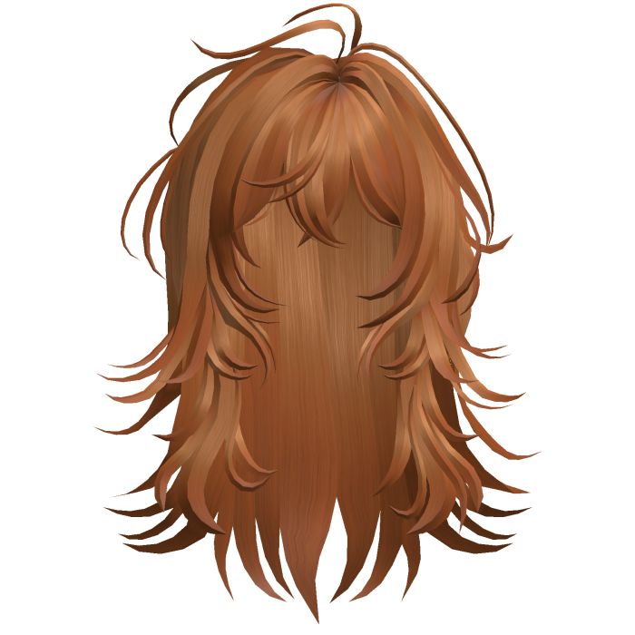 Soft Layered Wolf Cut - Ginger