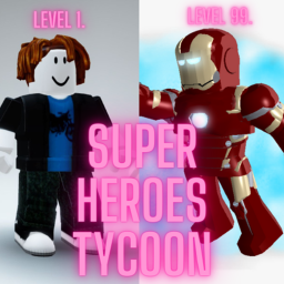 [4X +  🎄❄] Super Heroes Tycoon