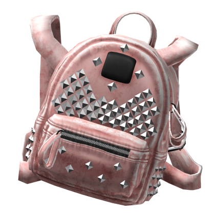 (1.0) Pink Rhinestone Off-Shoulder Backpack Roblox item