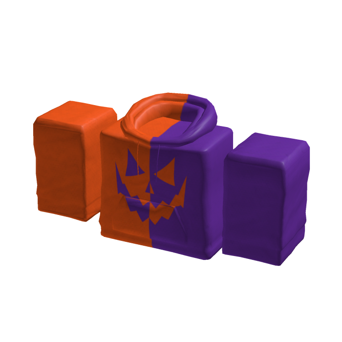 Purple and Orange Halloween Hoodie