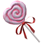 🍀Valentine Big Lollipop (Pink/Red)