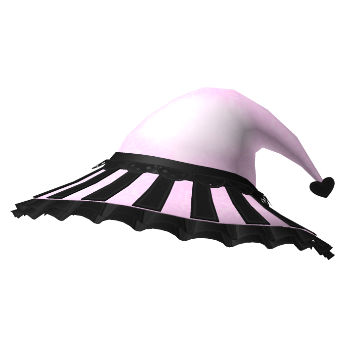 🐈‍⬛Halloween Lace Witch Hat in Pink & Black