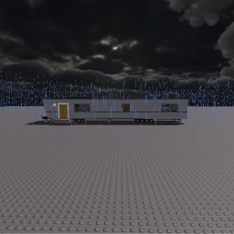 Trailer house but it's midnight and it's raining icon