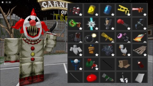 EVIL CLOWN CARNIVAL ESCAPE! [ITEMS]
