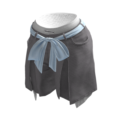 Preppy Grey Pleated Shorts BB thumbnail