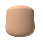 purple qzwx's cheeks face