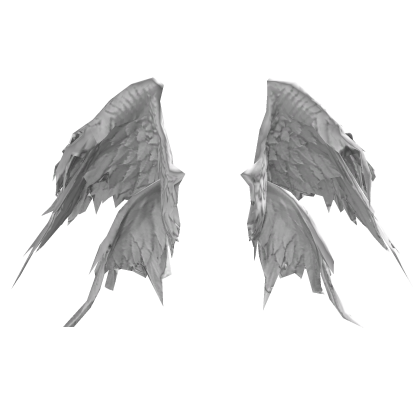 Pure White Angelic Seraphim Wings