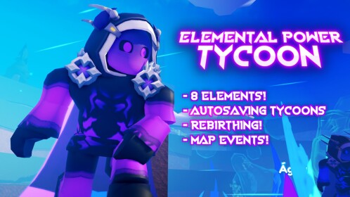 ⚡Elemental Power Tycoon!