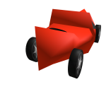 Red Vintage Racing Car Mount