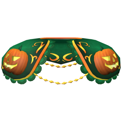 Traveler Halloween Witch Shawl Green Pumpkin - MM2