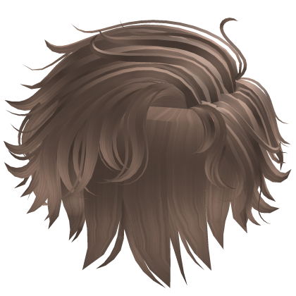 Milktea Fluffy Messy Side Swept Boy Hair Roblox item