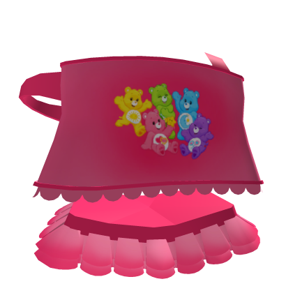 ♡ :  Pink Rainbow CareBear Top & Skirt
