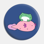 The Happy Frog And Axolotl
