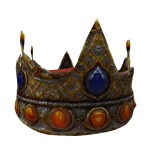 Monarch Crown of Orange Gems