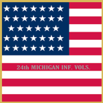 •• 24th Michigan Volunteer Infantry ••