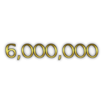 6,000,000 Visits