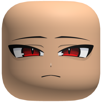 Stern Anime Protagonist Face - Light