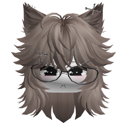 Moe Furry Wolfcut (Milktea)