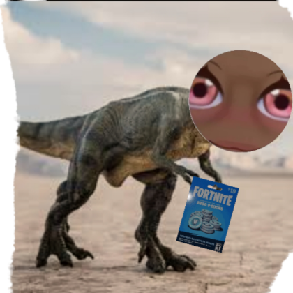 Cursed dinosaur Roblox decal