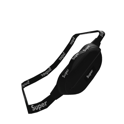 Black Super Fanny Pack