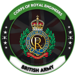 -[CRE]- Corps of Royal Engineers.