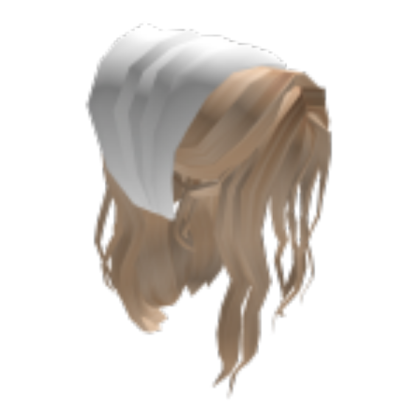 Aesthetic blonde hair Roblox decal