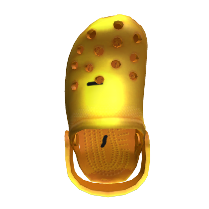 Croc On Your Head - Gold Roblox item