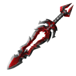 Ethereal Red & Silver Sword