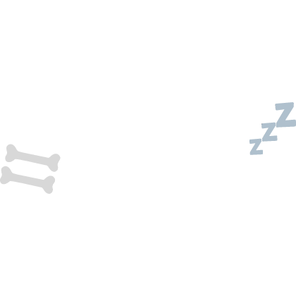 𖹭 kawaii emoticon zzz dog bone moe anime bb blue 