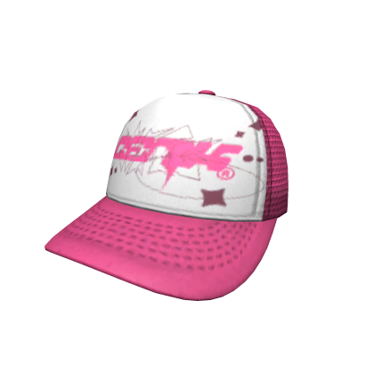 GENK[NITE] TRUCKER CAP -- PINK